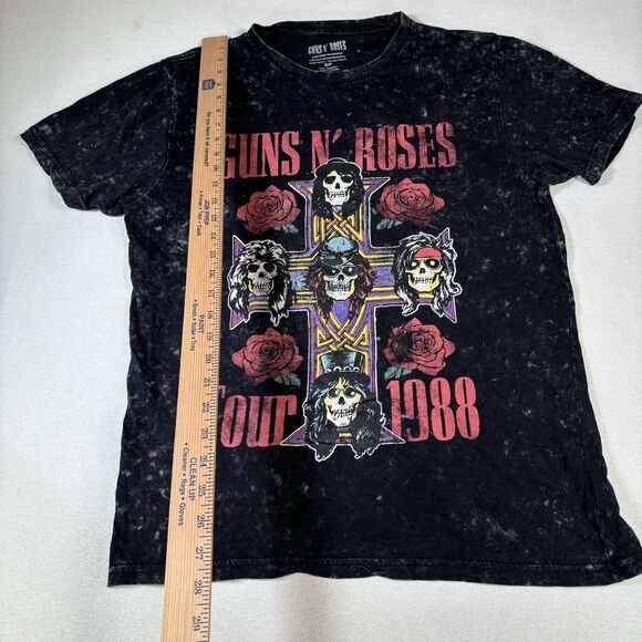 AWESOME RARE GUNS N ROSES T SHIRT APPETITE FOR DESTRUCTION  SIZE SMALL BLACK - Picture 7 of 7